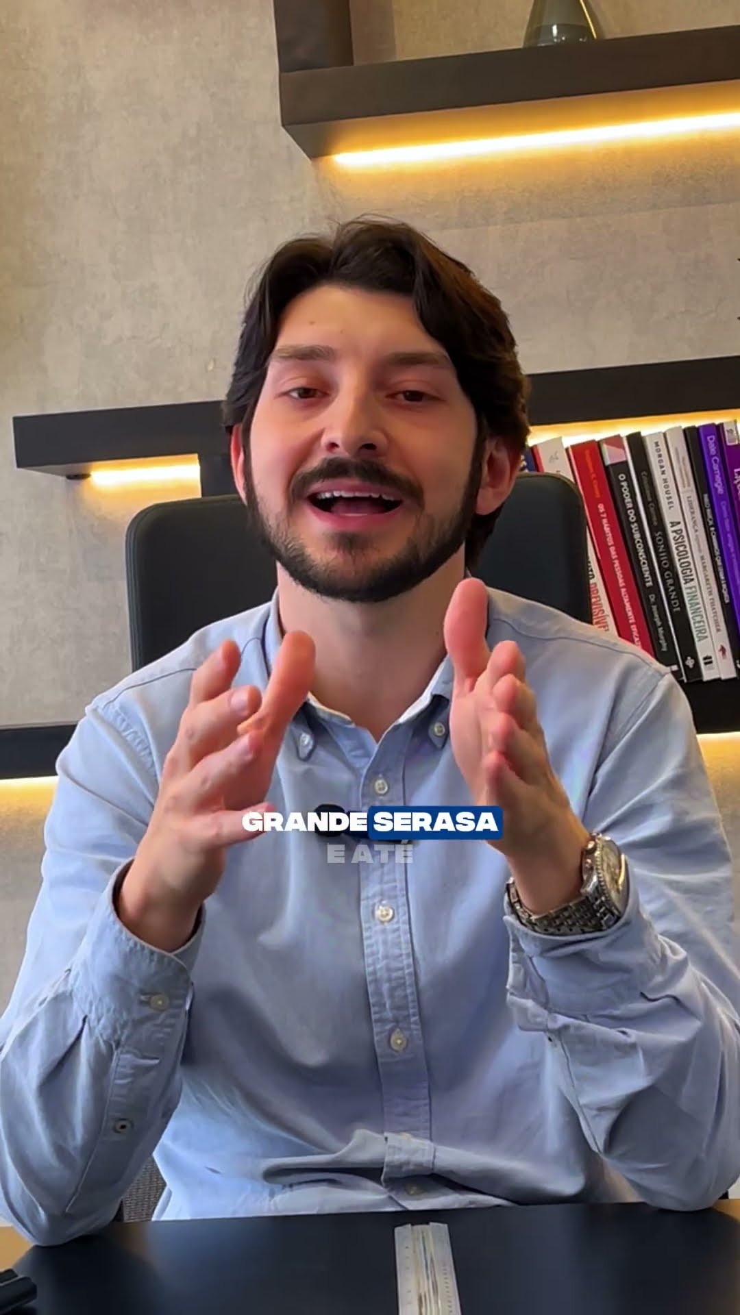 Frame do reel 002 — segmento fintech