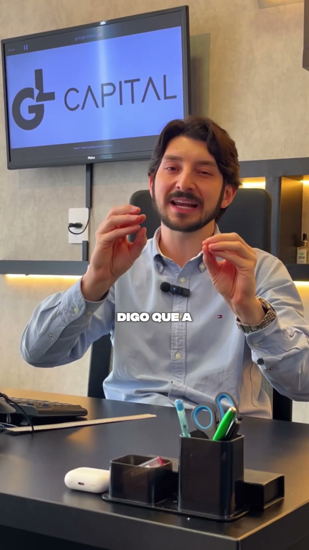 Frame do reel 003 — segmento fintech